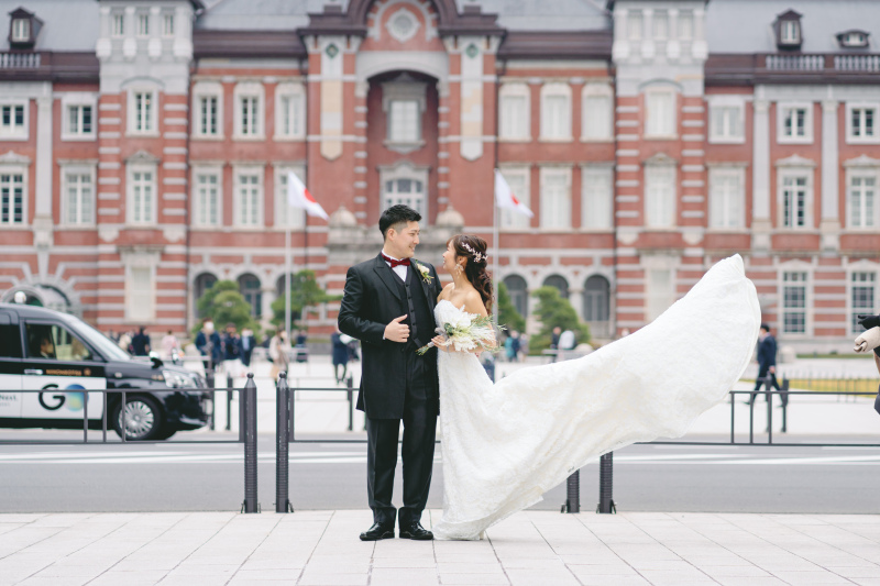 ドレスで華やかに・・