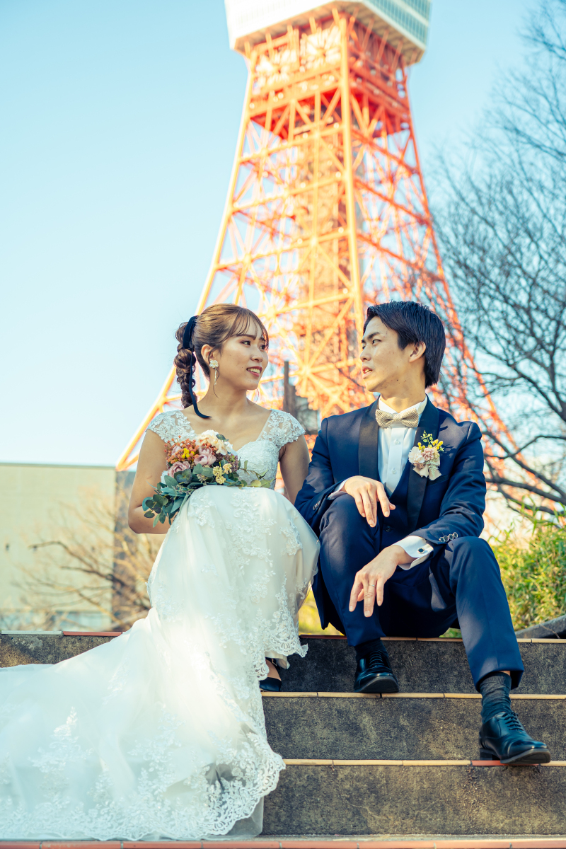 東京タワーも一緒に