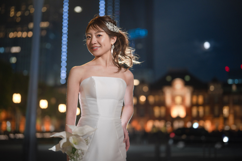 ご新婦様のソロショット♪