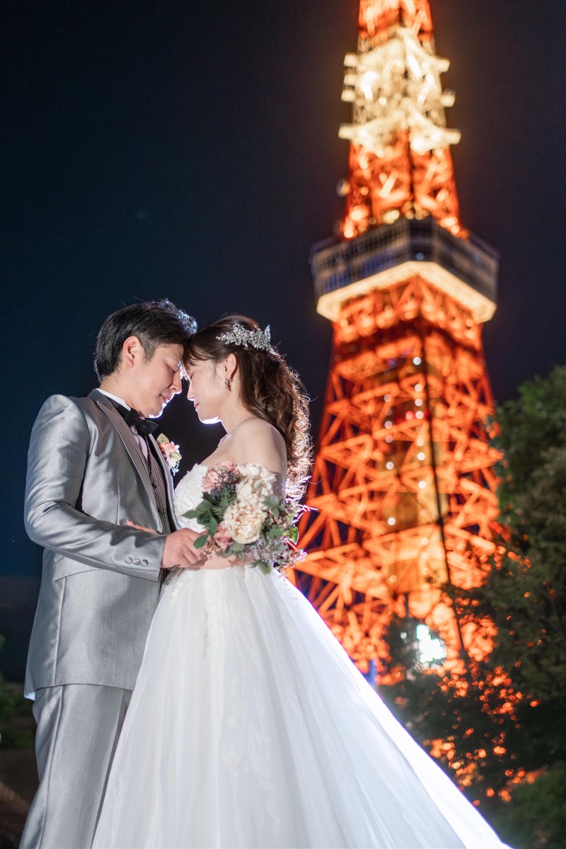 タワー周辺を移動しながら撮影する醍醐味