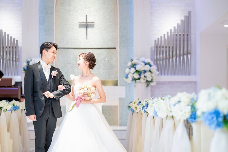 お互いの顔を見合わせてにっこり姿をパシャリ！