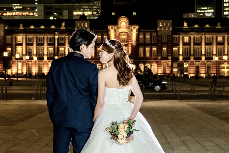 【東京駅+皇居エリア2ロケ】空気が澄んでいる冬に