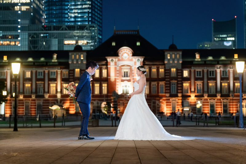 ご新郎様の演出力が輝いています!