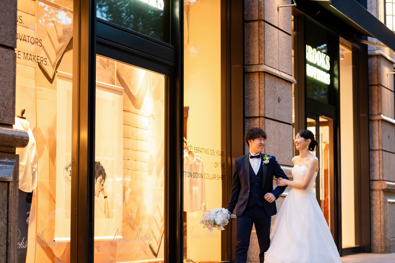 お支度サロンから撮影場所への移動もプラン内で安心