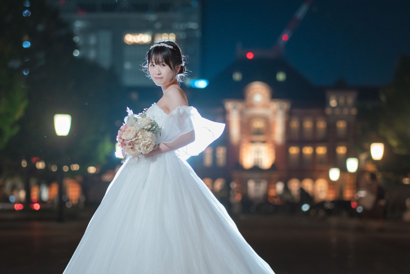 新婦様のソロショット
