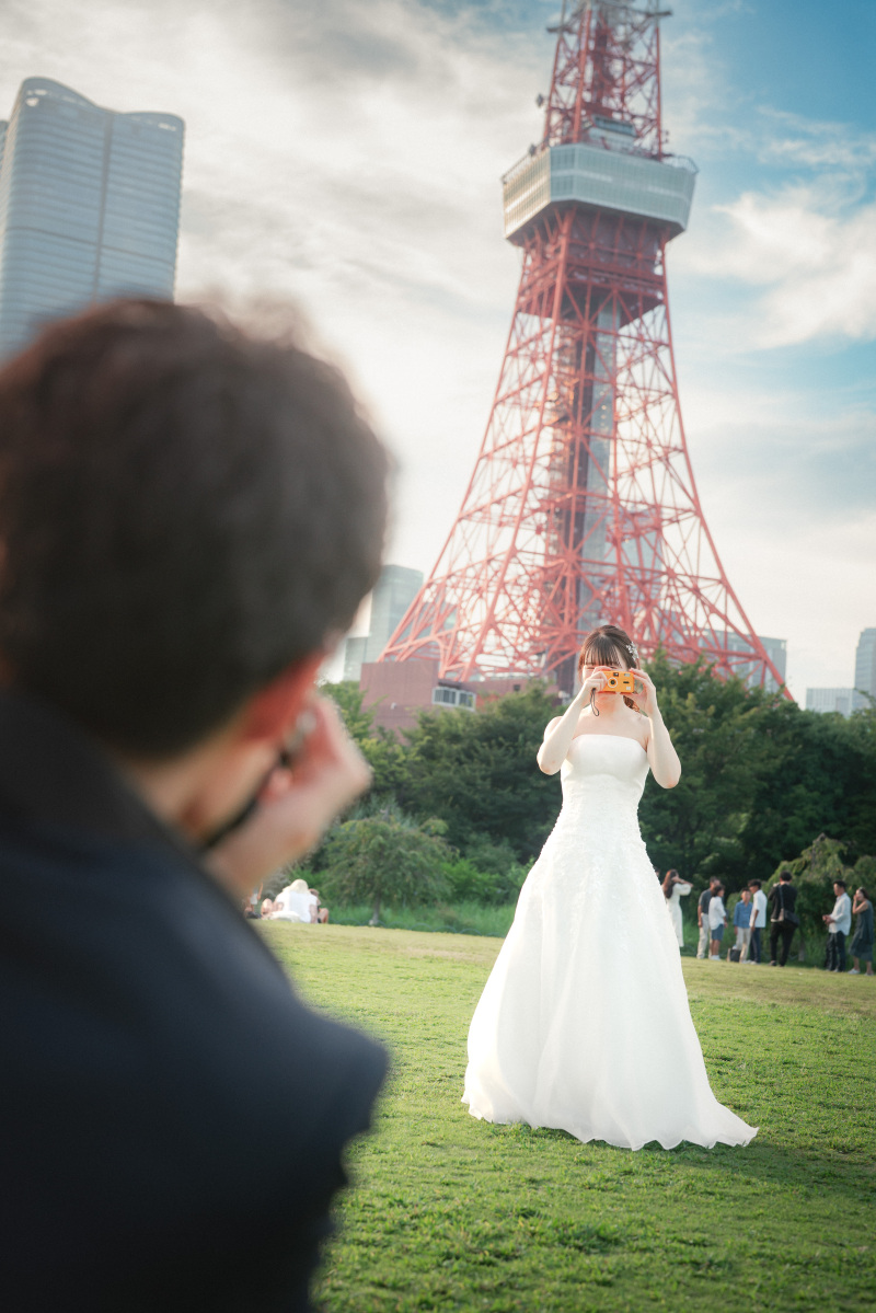 お互いを撮り合って