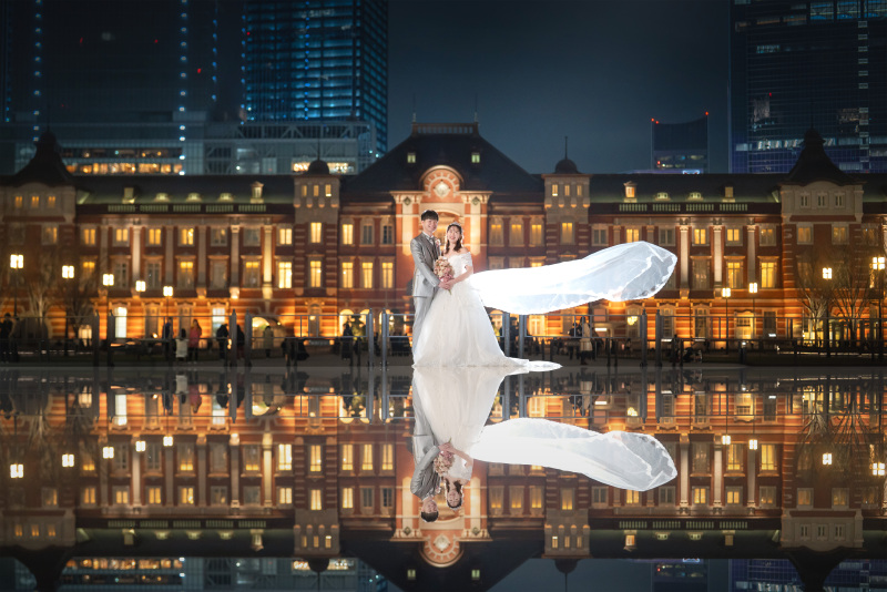 リフレクション写真