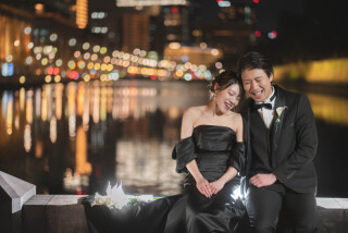 ブラックドレス・ブラックタキシード