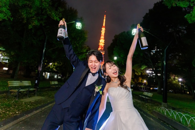 お二人らしいアイテムも思い出を残しましょう!