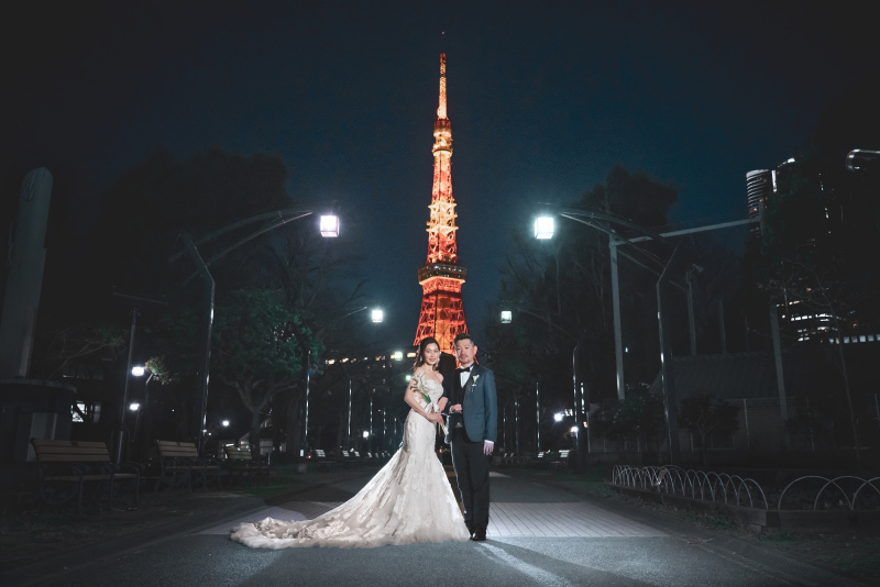 東京タワーの正面