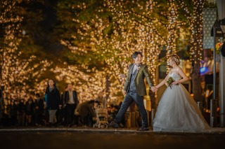 東京駅ナイト・丸の内イルミネーションロケーションフォト！