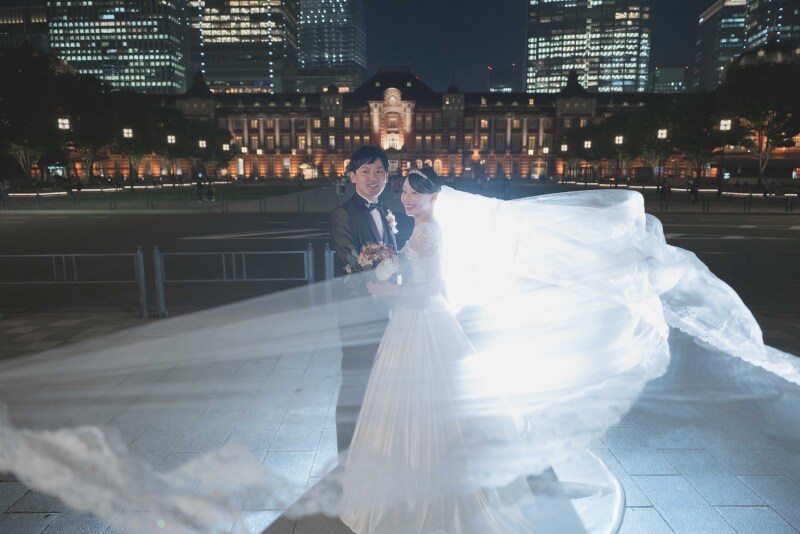 ベールを使って