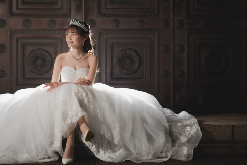 新婦様のソロショット