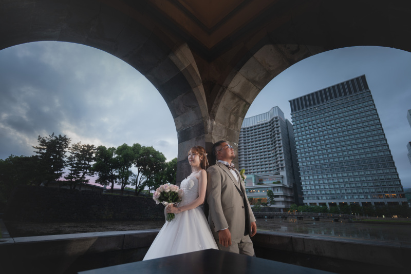 和田倉門での撮影からスタートです