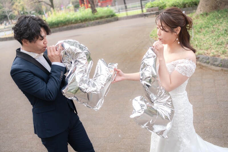 撮影小物を使った撮影も可能