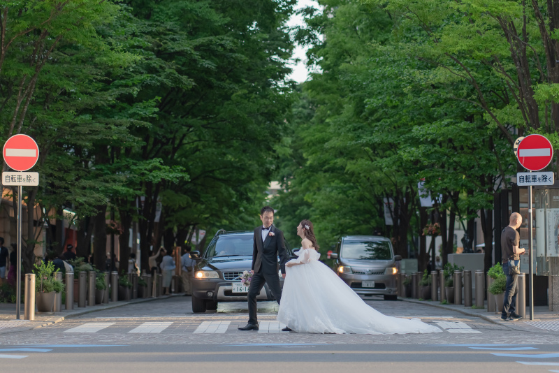 丸の内仲通りからみる景色