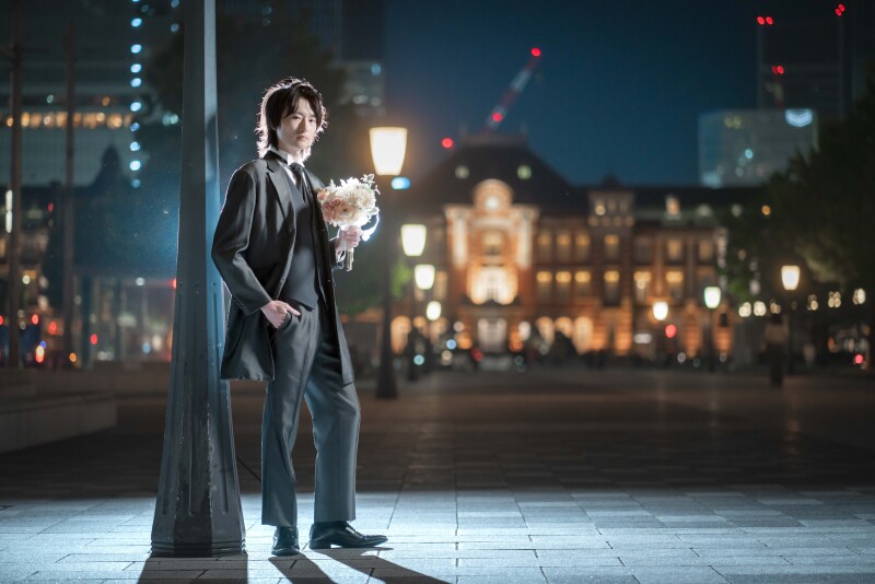 新郎様のソロショット