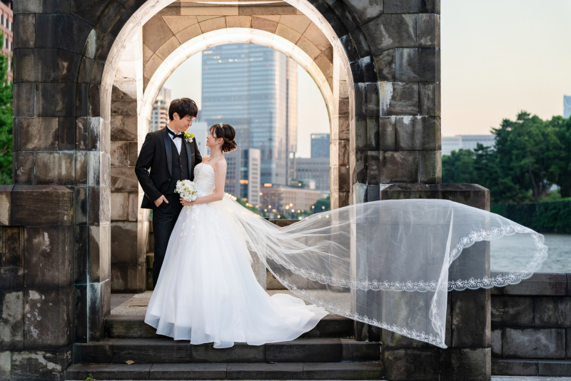 和田倉門でのベールショット