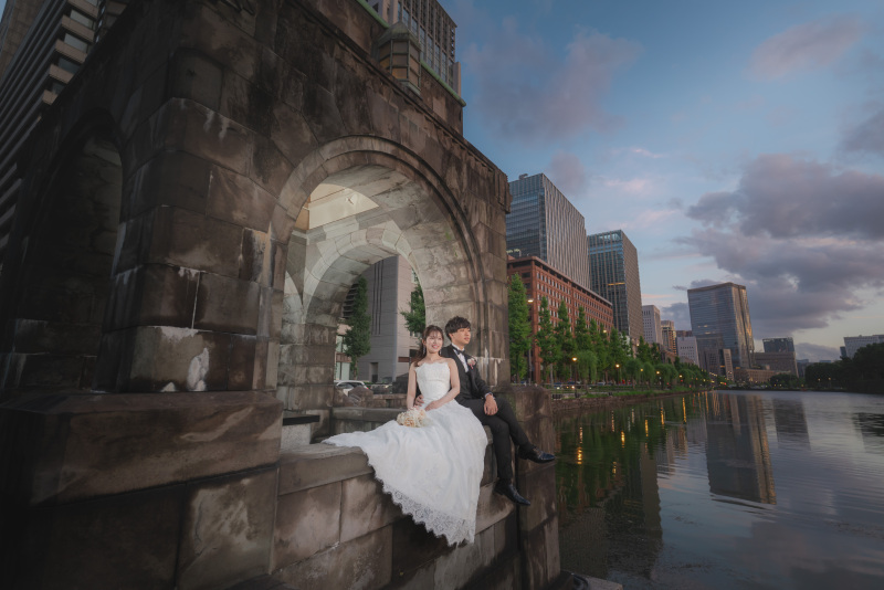 皇居エリアの定番スポット「和田倉門」で特別な一枚