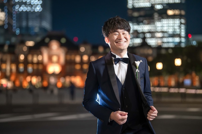 新郎様ソロカット