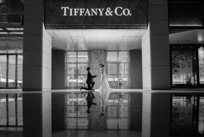 ティファニー前の