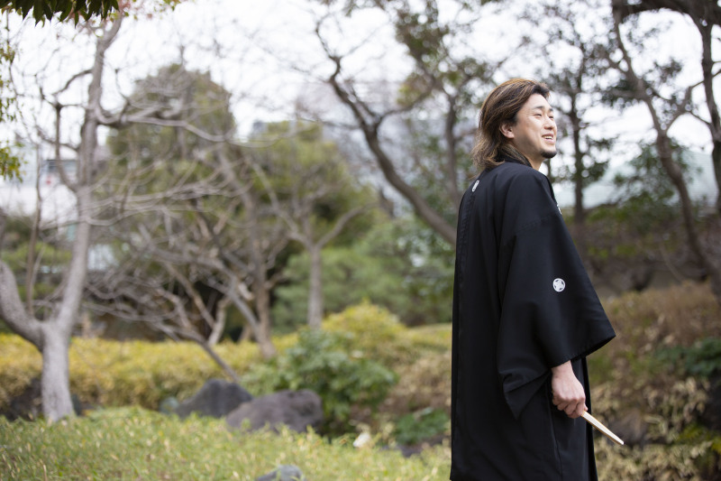 ご新郎様　ソロショット