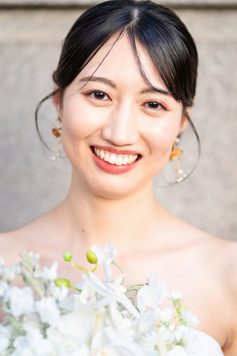 ご新婦様のソロショット！プリンセスのような一枚