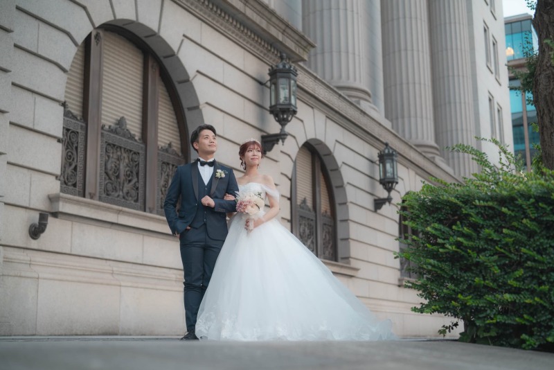 明治生命館にて