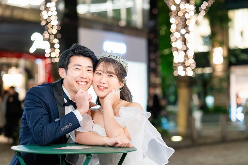 お二人のアップのお写真も撮りましょう!