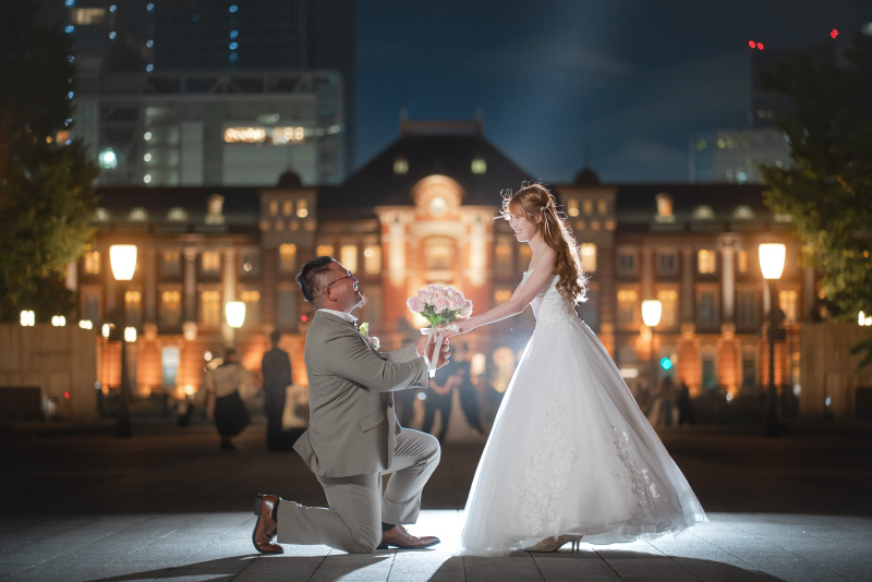 プロポーズ風ショットもロマンチック