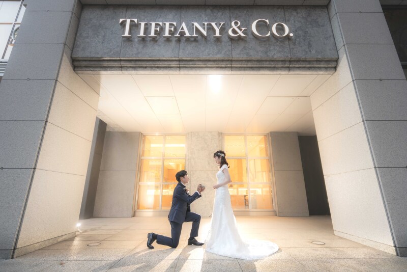 あのTiffanyの前でまさかのプロポーズ?!