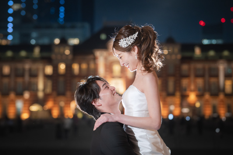 頼りになるご新郎様♪