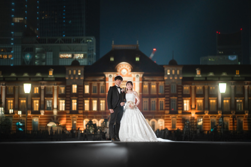 待ちに待った「東京駅前」での撮影がスタート！