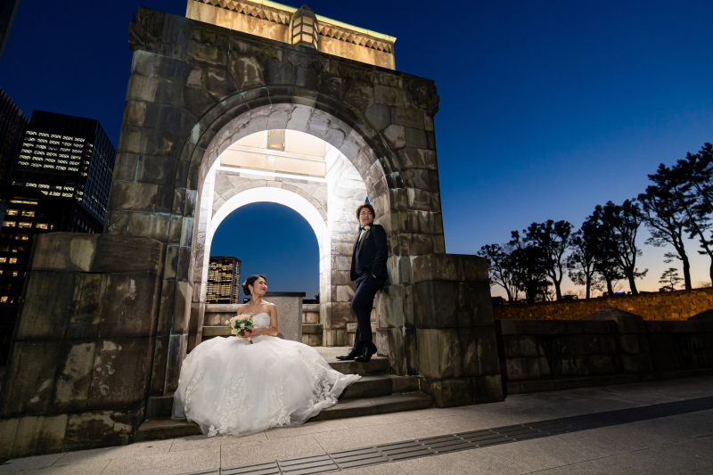 「和田倉門」にて