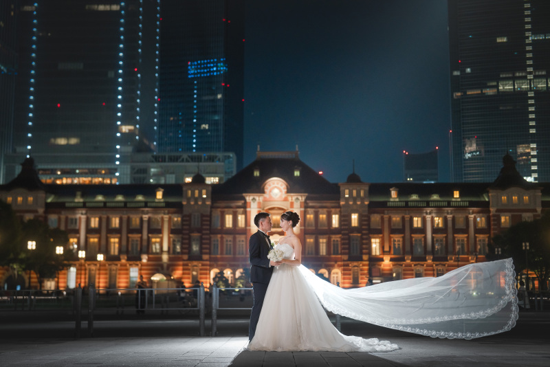 まさに王道！東京駅で思い浮かぶこのショットも♬