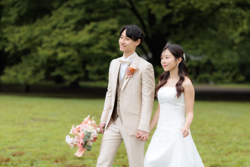 【8・9月撮影限定】選べる公園ロケーション撮影オリジナルドレスが選び放題160カット ◉通常224,950円⇨125,950円