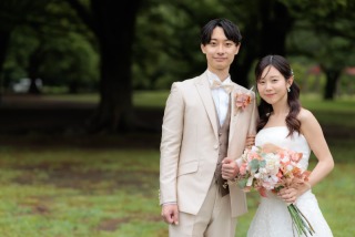 【8・9月撮影限定】選べる公園ロケーション撮影オリジナルドレスが選び放題160カット ◉通常224,950円⇨125,950円