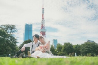 ＜1日1組限定＞★☆東京駅前・東京タワー周辺前撮り100カットプラン☆★今だけ46％OFF◎通常161,200円⇒
