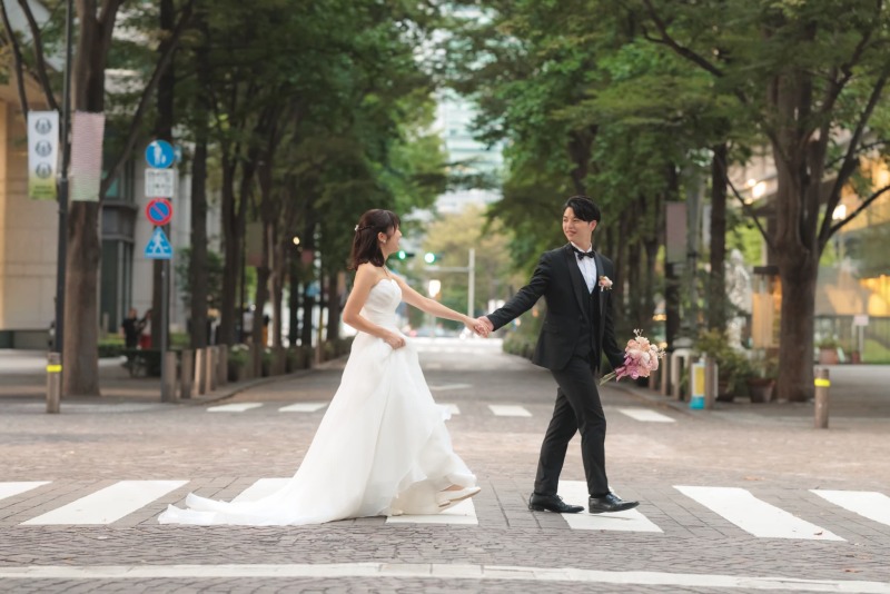 【90日前特別プラン】和装スタジオ+洋装東京駅周辺 全データハイクオリティレタッチ付き◉通常482,900円⇨174,900円♬
