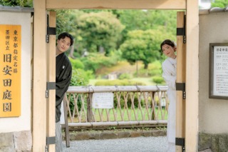 【8・9月撮影限定】《旧安田庭園》和装ロケ 全ての白無垢・色打掛から選べる ◉通常180,400円⇨136,400円