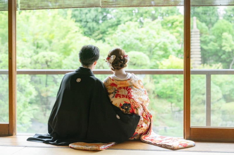 【8・9月撮影限定】《旧安田庭園》和装ロケ 全ての白無垢・色打掛から選べる ◉通常205,370円⇨172,370円