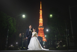 ＜1日1組限定＞★☆東京駅前・東京タワー周辺前撮り100カットプラン☆★今だけ46％OFF◎通常161,200円⇒