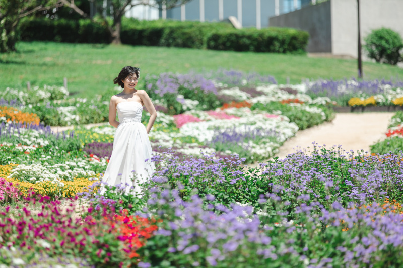 【東京23区内どこでもOK!】思い出の場所や公園、好きな場所で撮影♬100カット☆撮影全データ納品&ドレス&プロヘアメイク☆