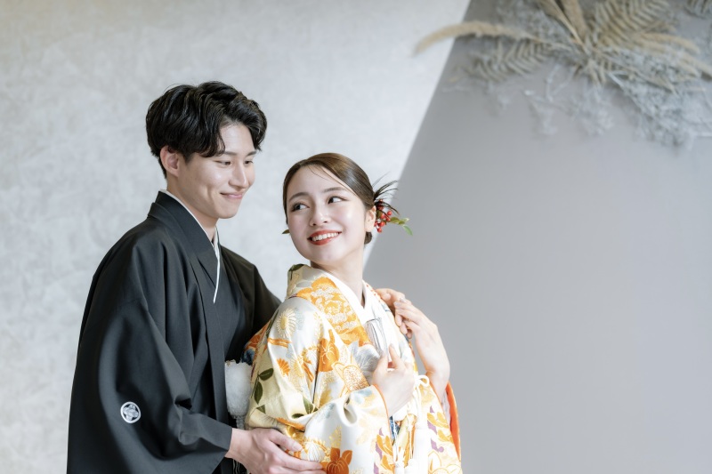 ※1日2組様限定※【和装+洋装プラン】和装&洋装スタジオ・スタンダードプラン ≪和装・洋装どちらも追加料金無しで選べる♪≫
