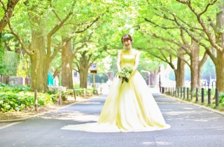 【イメージチェンジカラードレス】イエロー３