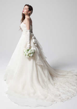 【Aラインウエディングドレス】１０−５