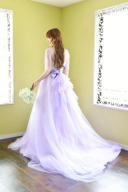 【イメージチェンジカラードレス】パステルパープル５−１