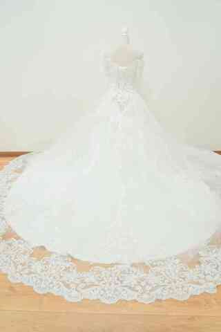 【Aラインウエディングドレス】１４−２