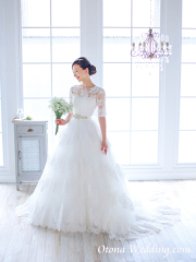 【Aラインウエディングドレス】７−４