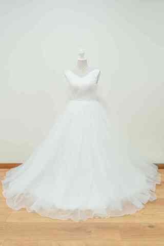 【Aラインウエディングドレス】１４−５